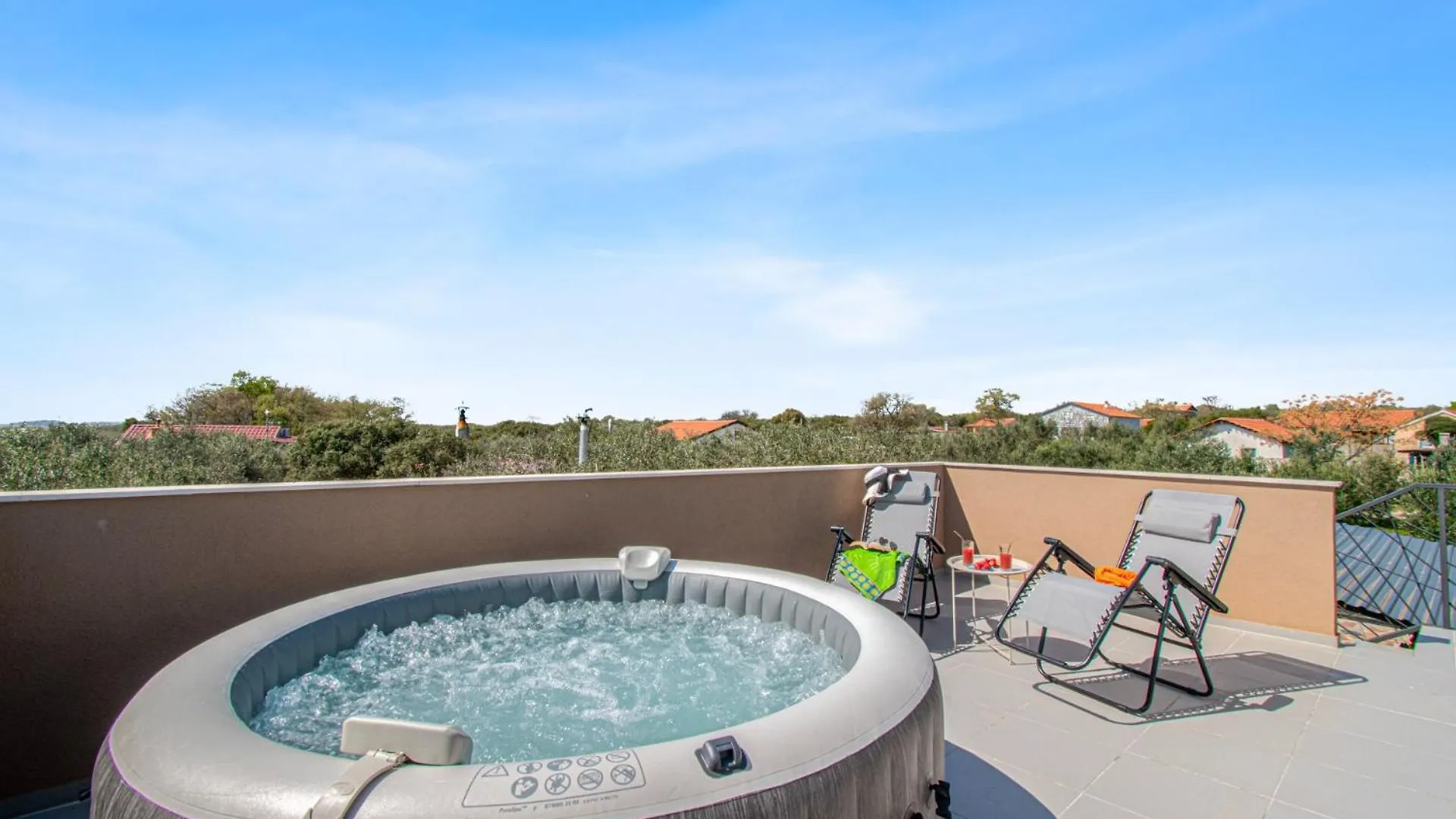 别墅 Holiday Home Enard With Jacuzzi Valtura 克罗地亚